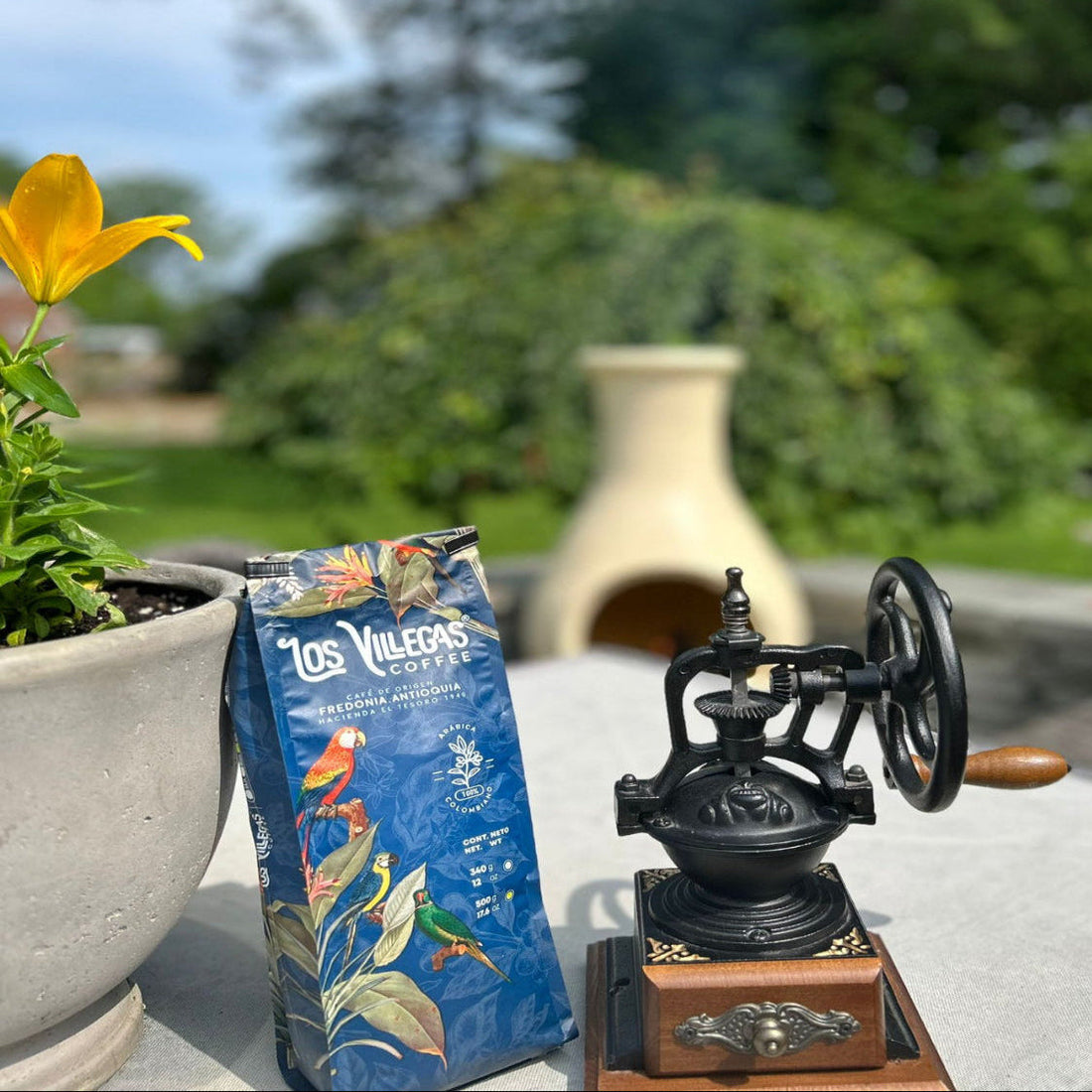 Los Villegas coffee Medium roast and dark roast